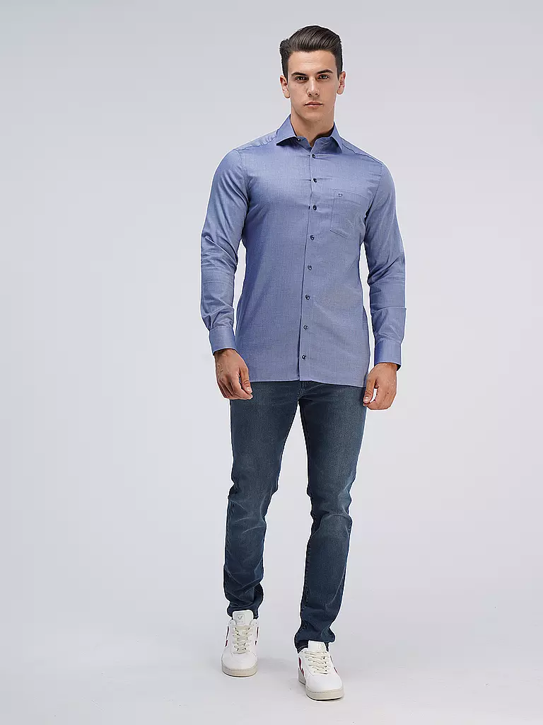 OLYMP | Hemd Modern Fit | grau