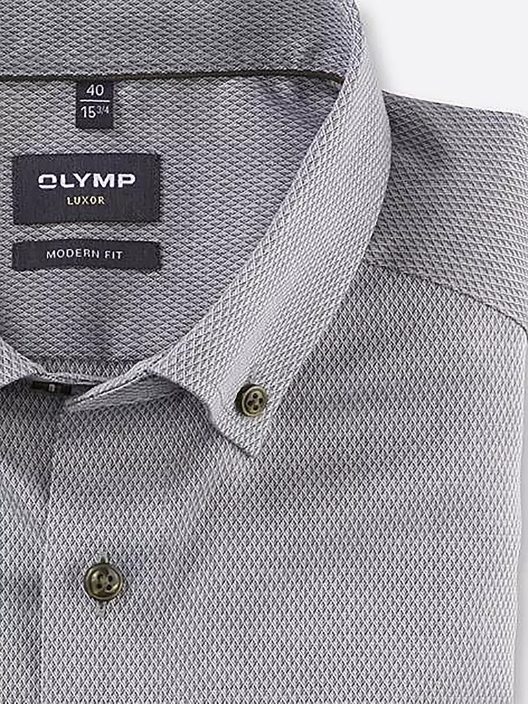 OLYMP | Hemd Modern Fit | grau