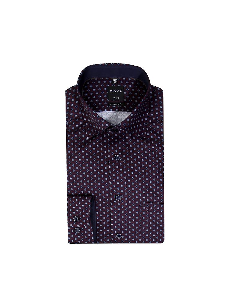 OLYMP | Hemd Modern-Fit | rot