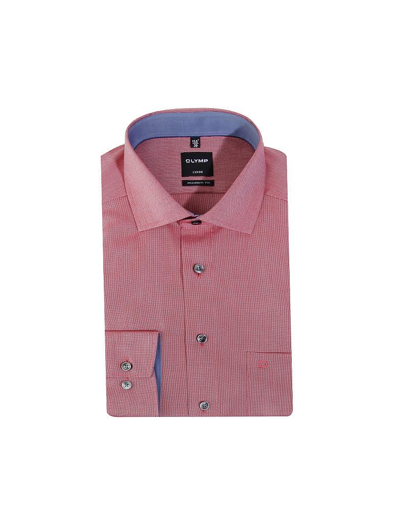 OLYMP | Hemd Modern-Fit | rot