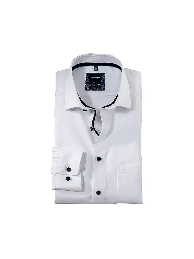 OLYMP | Hemd Regular Fit  | weiß