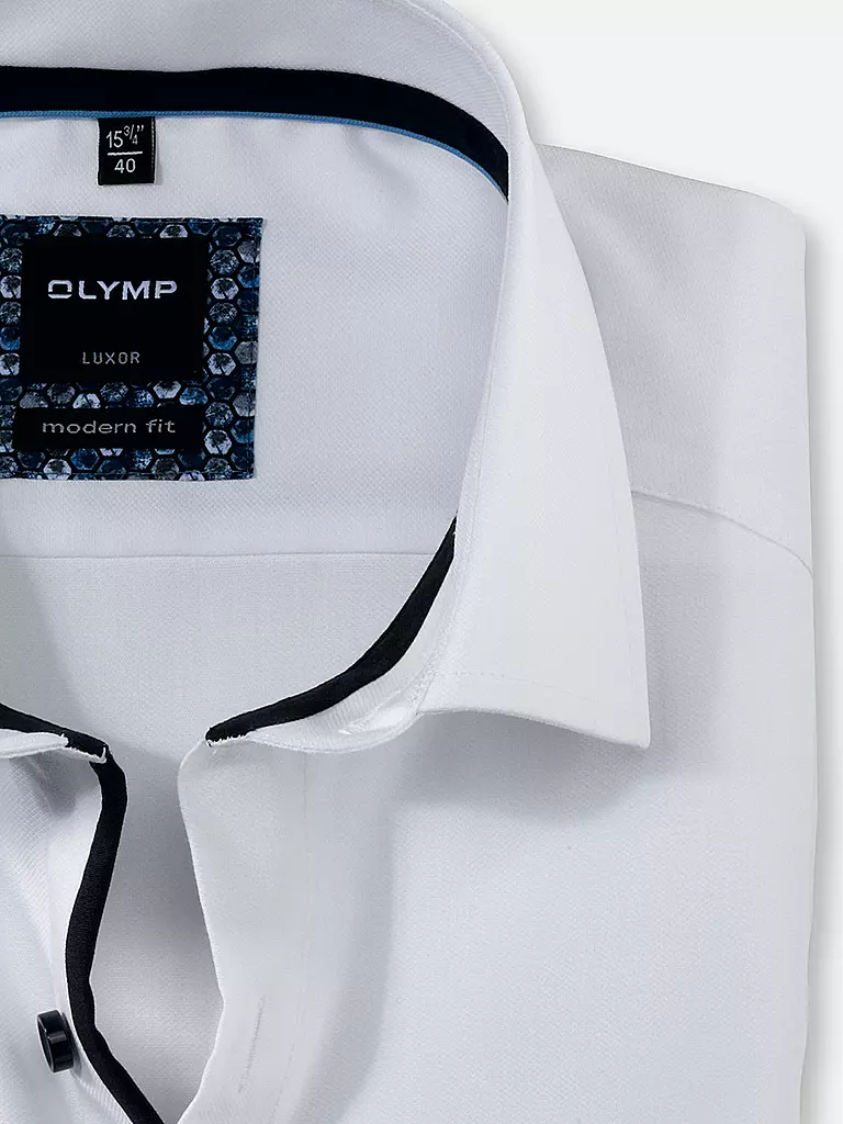 OLYMP | Hemd Regular Fit  | weiß