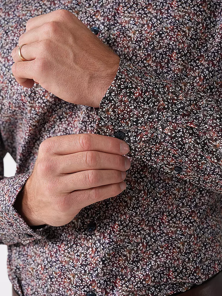 OLYMP | Hemd Regular Fit | lila