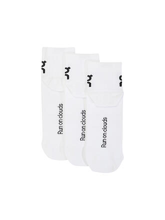 ON | Socken 3er Pkg. white