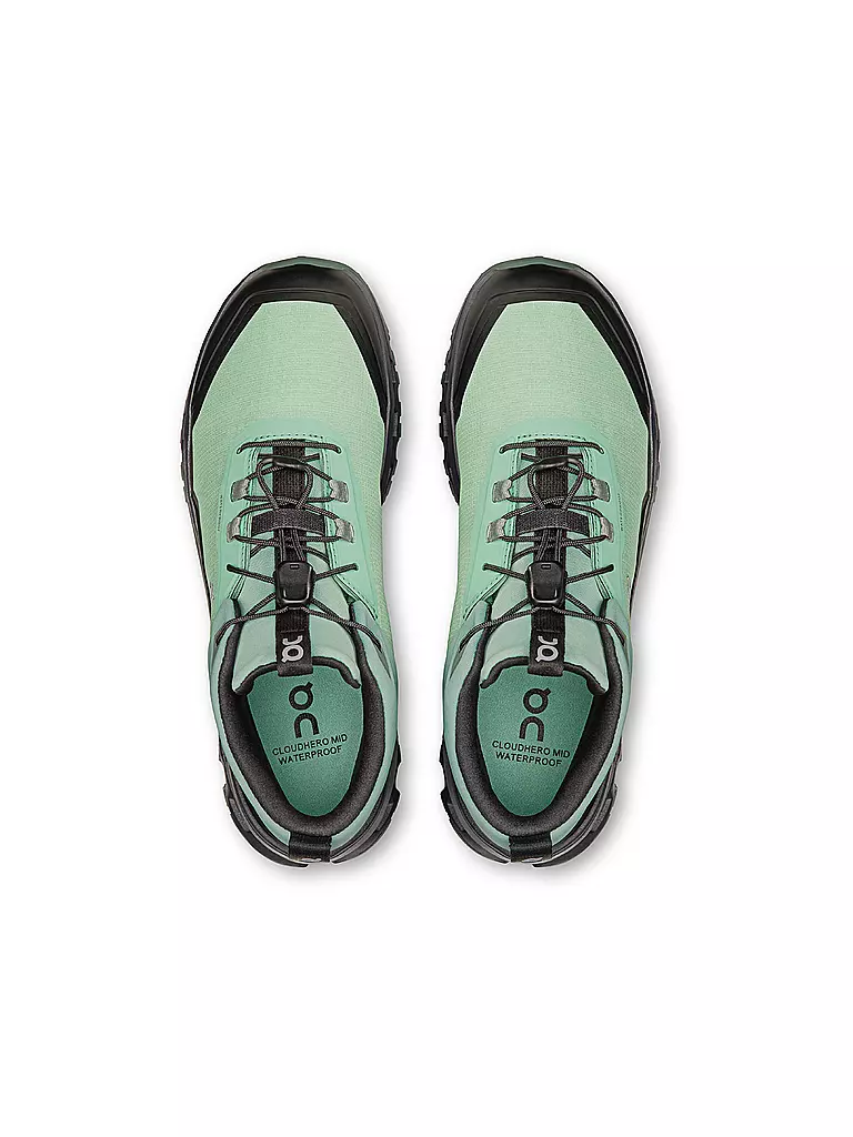 ON | Jungen Sneakers CLOUDHERO MID WATERPROOF | schwarz