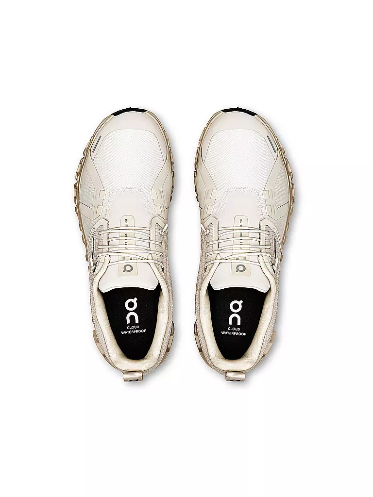 ON | Sneaker CLOUD 6 WATERPROOF | creme