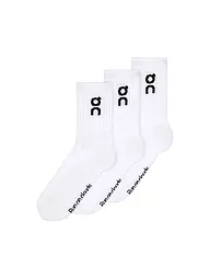 ON | Socken 3er Pkg. black | Weiss
