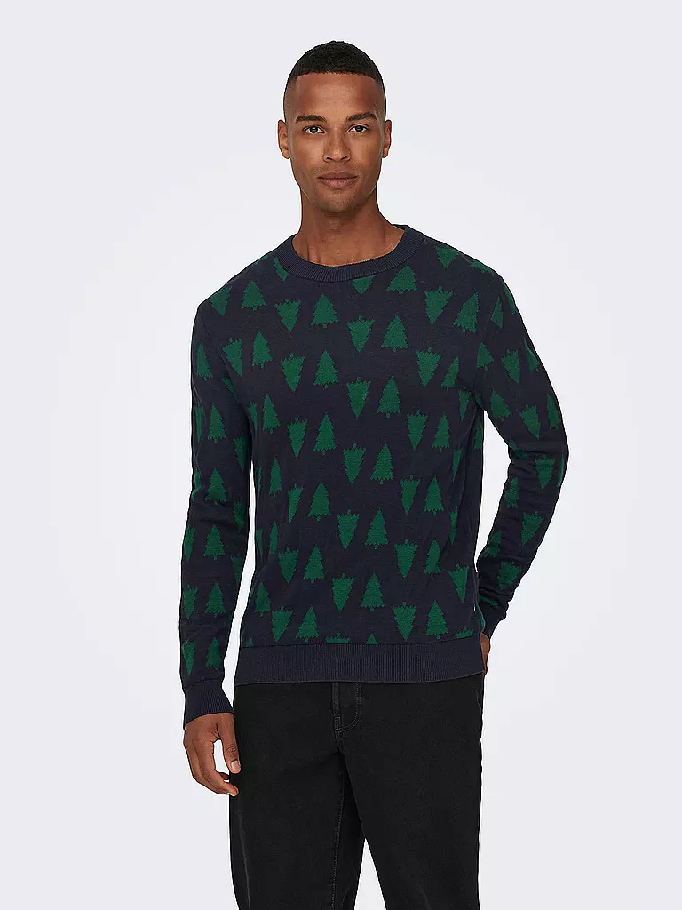 ONLY & SONS | Pullover ONSXMAS | dunkelblau