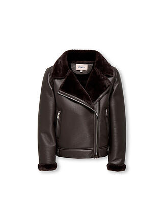 ONLY | Mädchen Jacke in Lederoptik KOGSTARRY