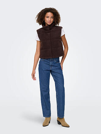 ONLY | Steppgilet in Felloptik ONLSANDRA