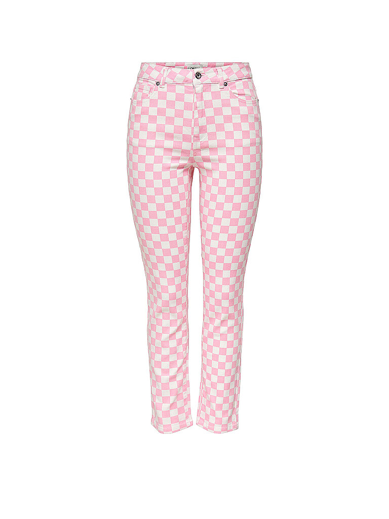 ONLY Highwaist Jeans Slim Fit 7/8 ONLEMILY  pink | 27/L32