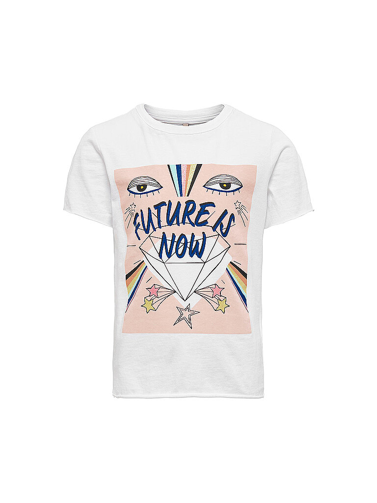 ONLY T-Shirt KOGLUCY  weiß | 146-152