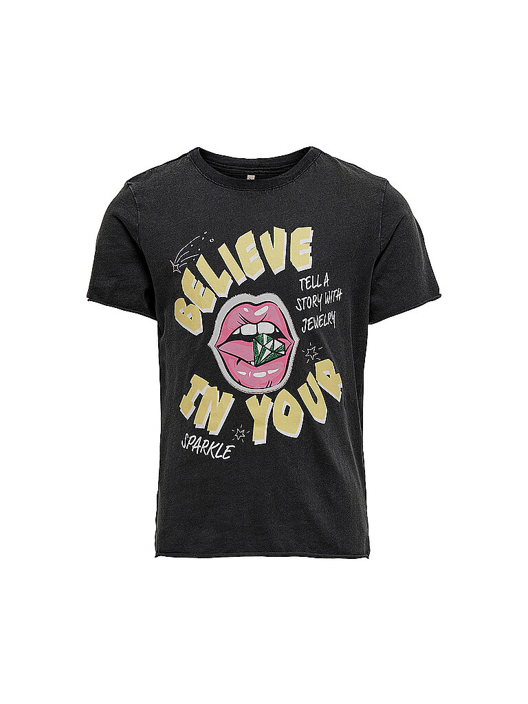 ONLY T-Shirt KOGLUCY  schwarz | 146-152