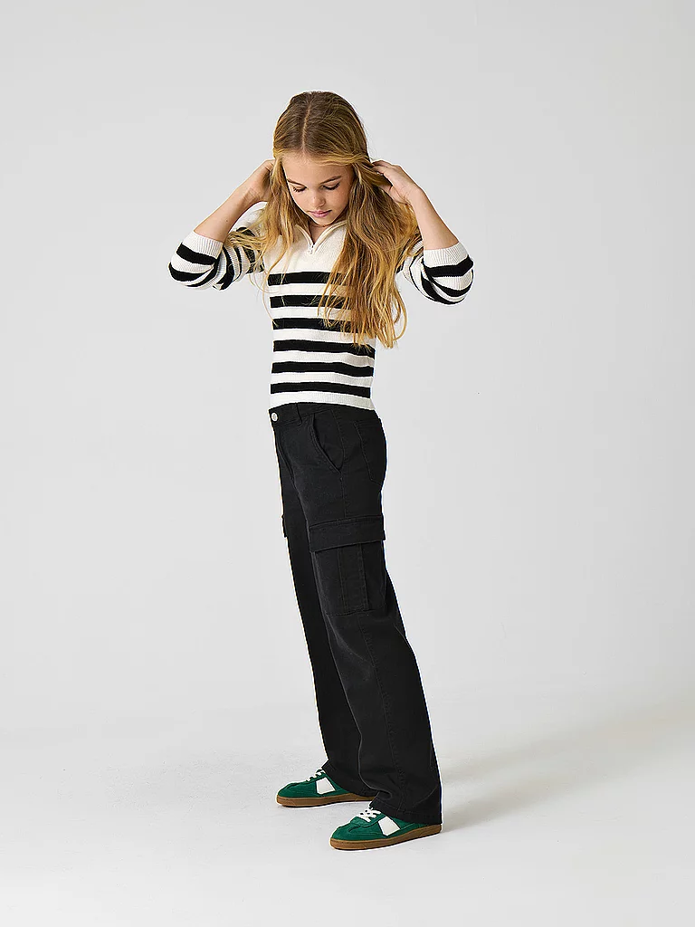 Only Kogyarrow-vox Girls Cargo Pants Black 140 3