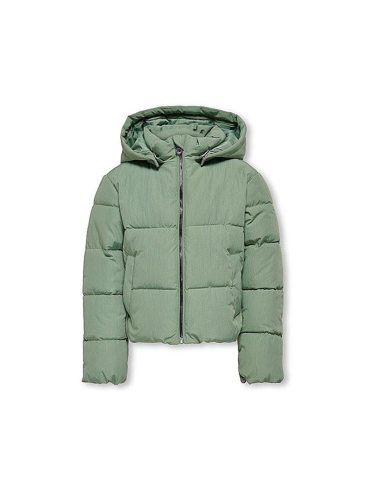 ONLY Mädchen Steppjacke KOGDOLLY hellgrün | 140