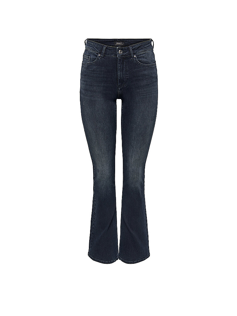 ONLY Jeans Flared Fit ONLBLUSH dunkelblau | XL/L30
