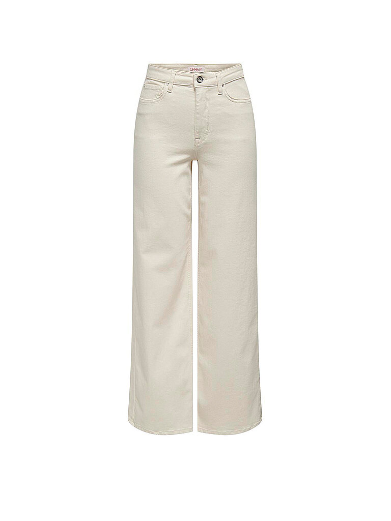 ONLY Jeans Wide Leg Fit ONLMADISON beige | L/L30