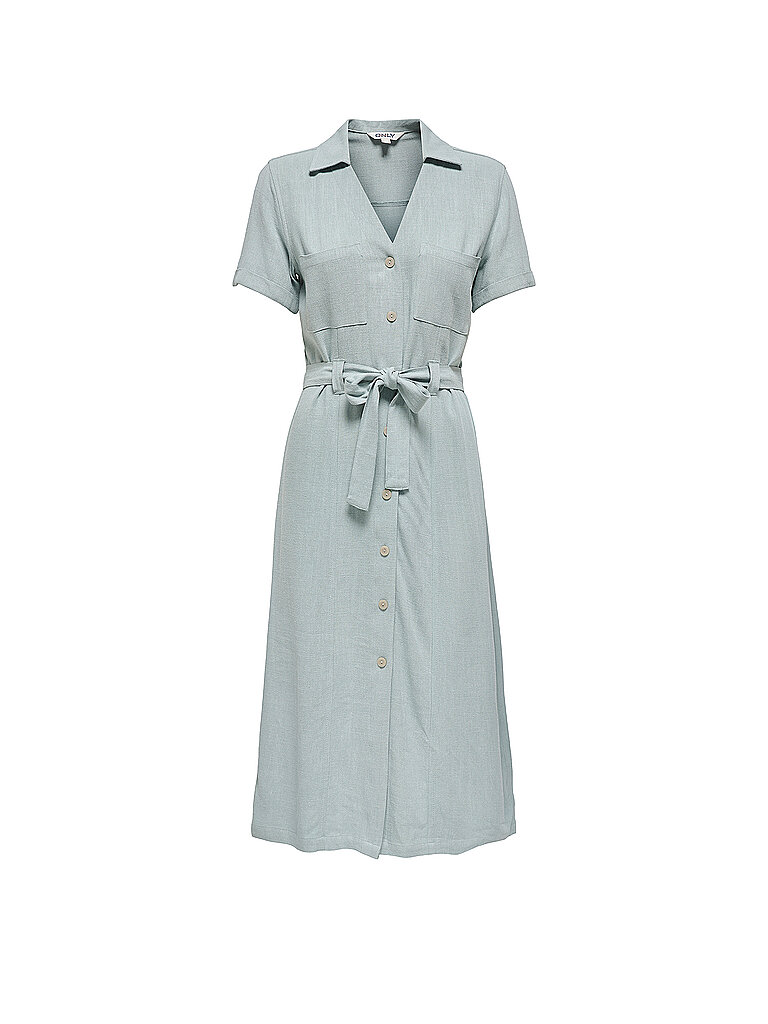 ONLY Maxikleid ONLSIESTA hellgrau   S damen