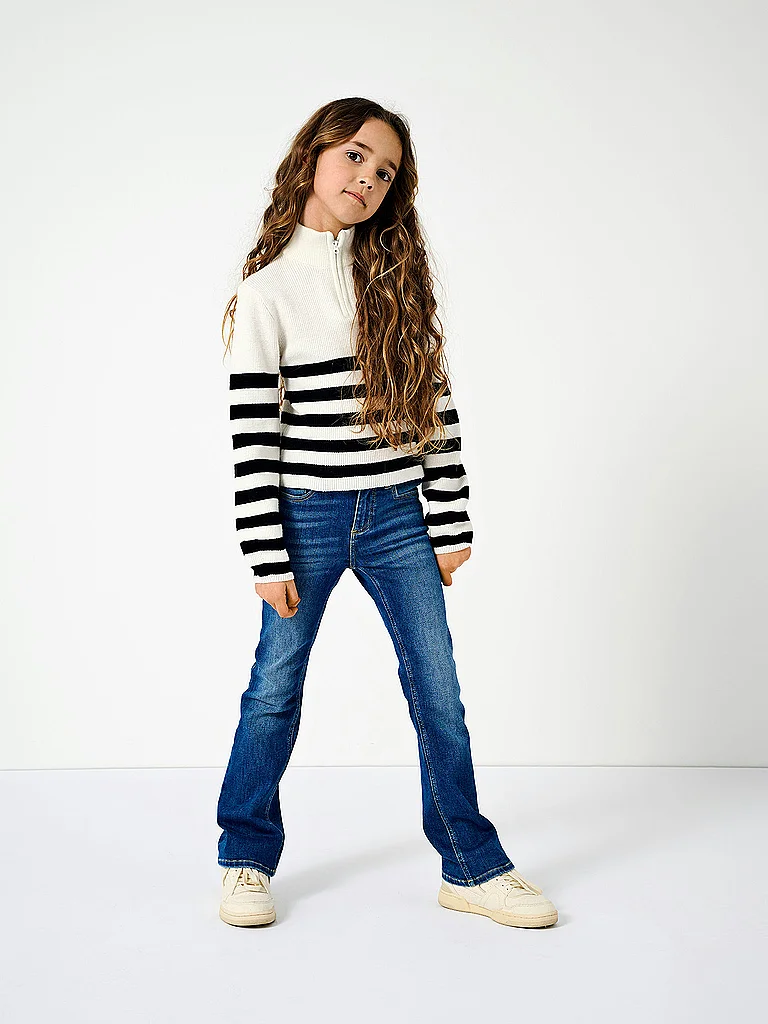 ONLY Mädchen Jeans Wide Fit KOGBLUSH  blau | 146