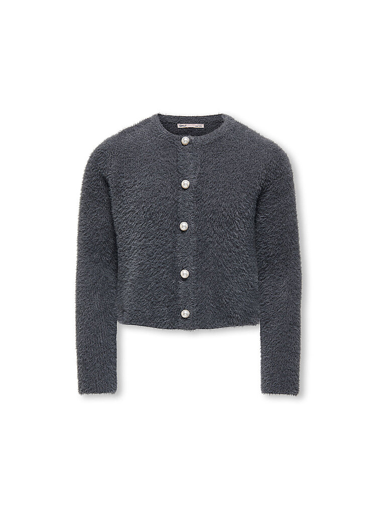ONLY Mädchen Strickjacke KOGPIUMO schwarz | 158-164