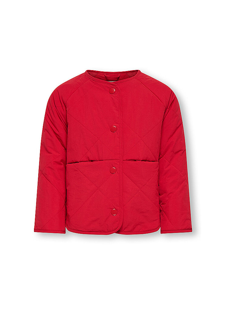 ONLY Mädchen Jacke KMGROSALINA  rot   128 baby