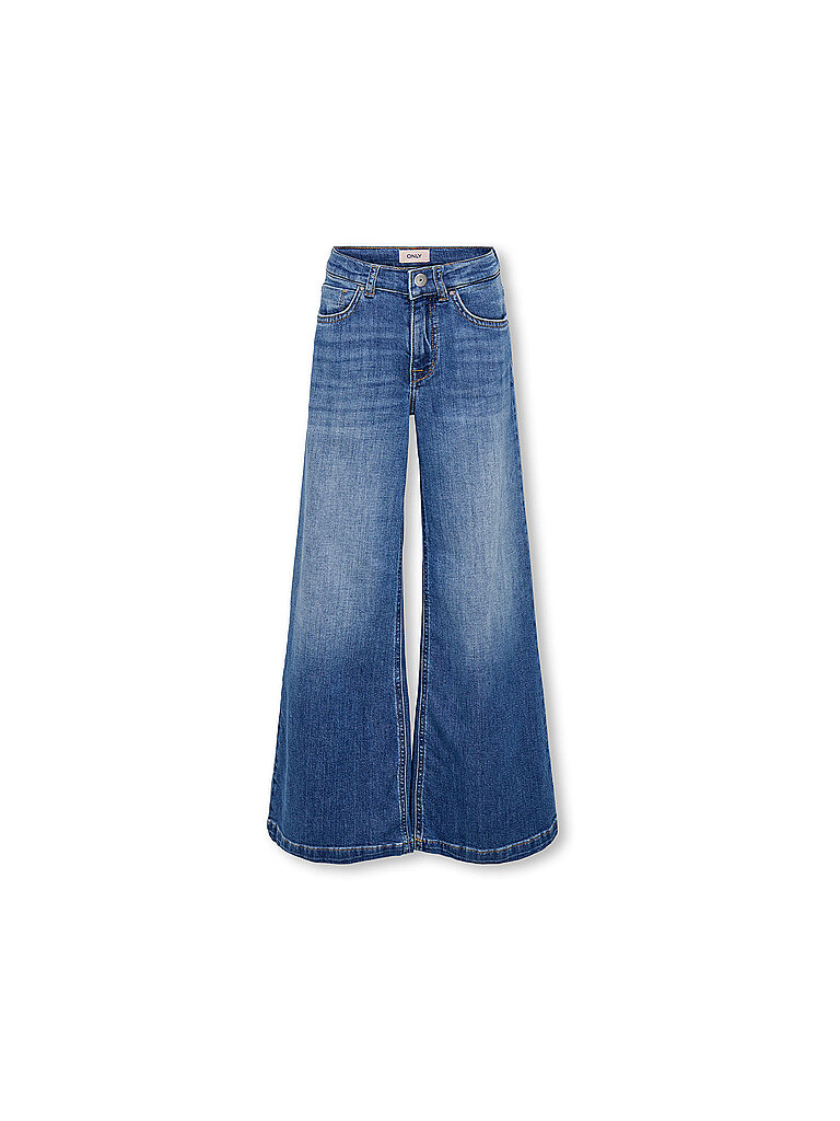 ONLY Mädchen Jeans Wide Fit KOGCALIFORNIA  blau | 164