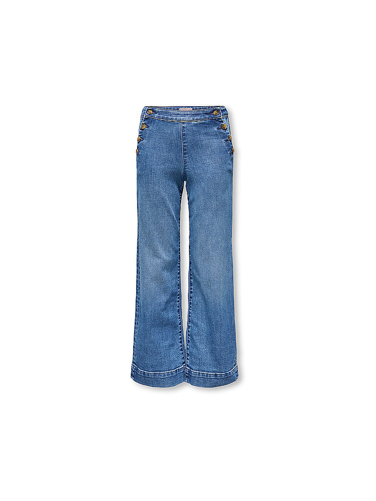 ONLY Mädchen Jeans Wide Fit KOGMADISON blau | 158