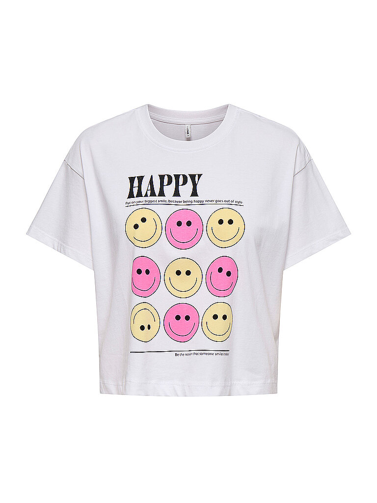 ONLY Mädchen T-Shirt KOGANNBEL weiss | 158-164