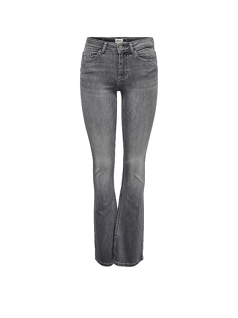 ONLY Jeans Flared Fit ONLBLUSH grau | S/L30