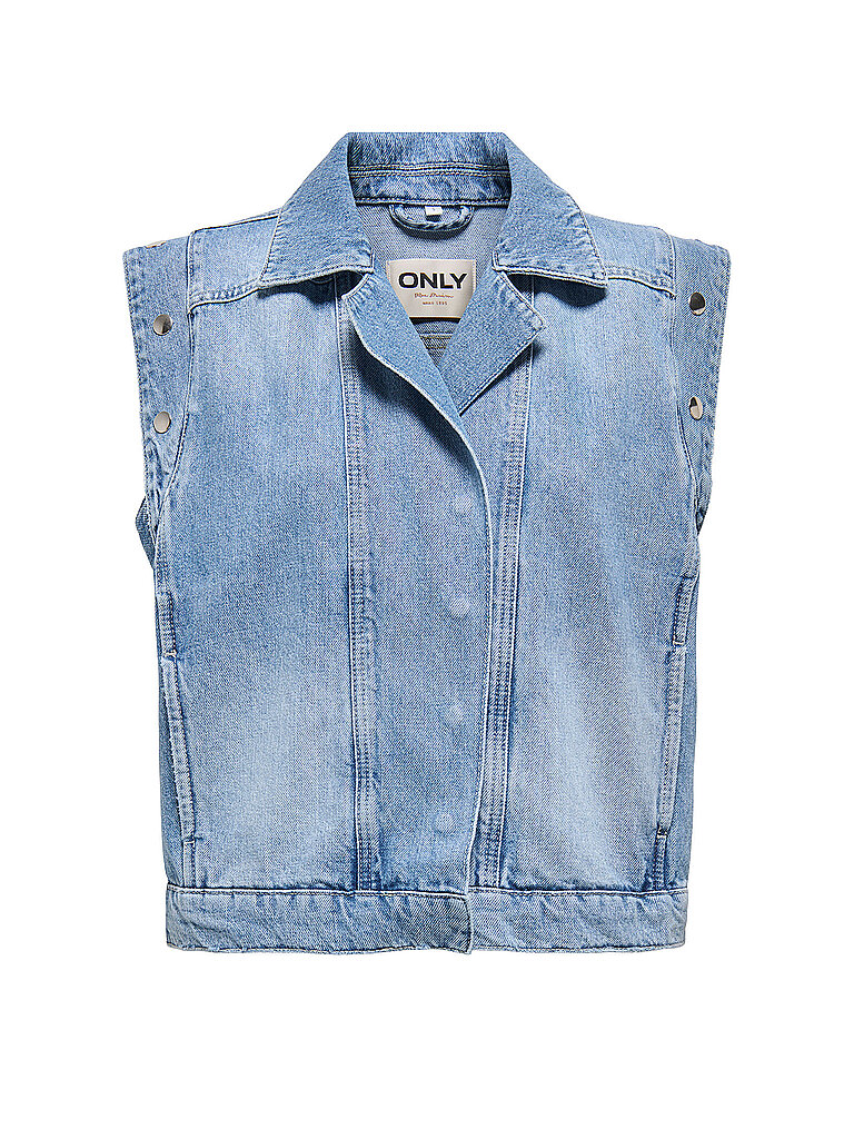 Jeansgilet ONLFINLEY hellblau XS damen