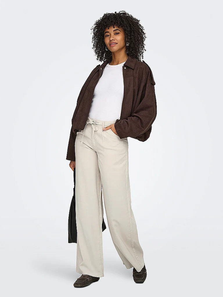 ONLY Hose ONLGIANNA  beige   L/L32 damen 2