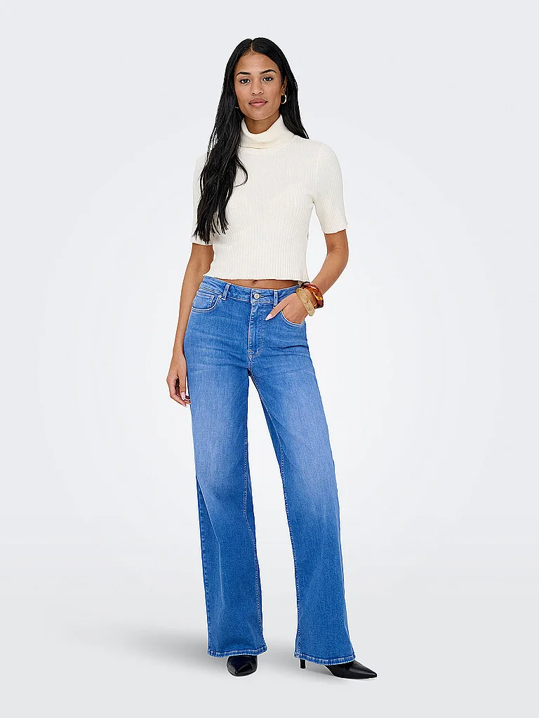 ONLY Jeans Wide Leg ONLMADISON blau   XL/L32 damen 6