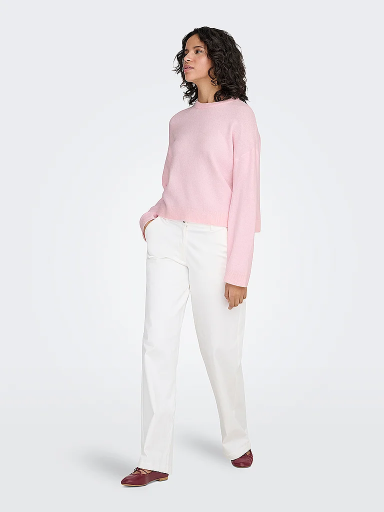 ONLY Onlsimoni Long Sleeve O-Neck Knit Pullover Potpourri L 2