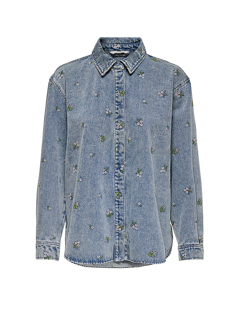 Jeansbluse ONLVERA hellblau S damen