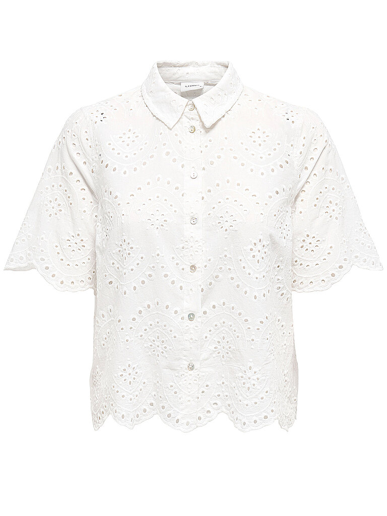 Bluse ONLVALAIS creme L damen