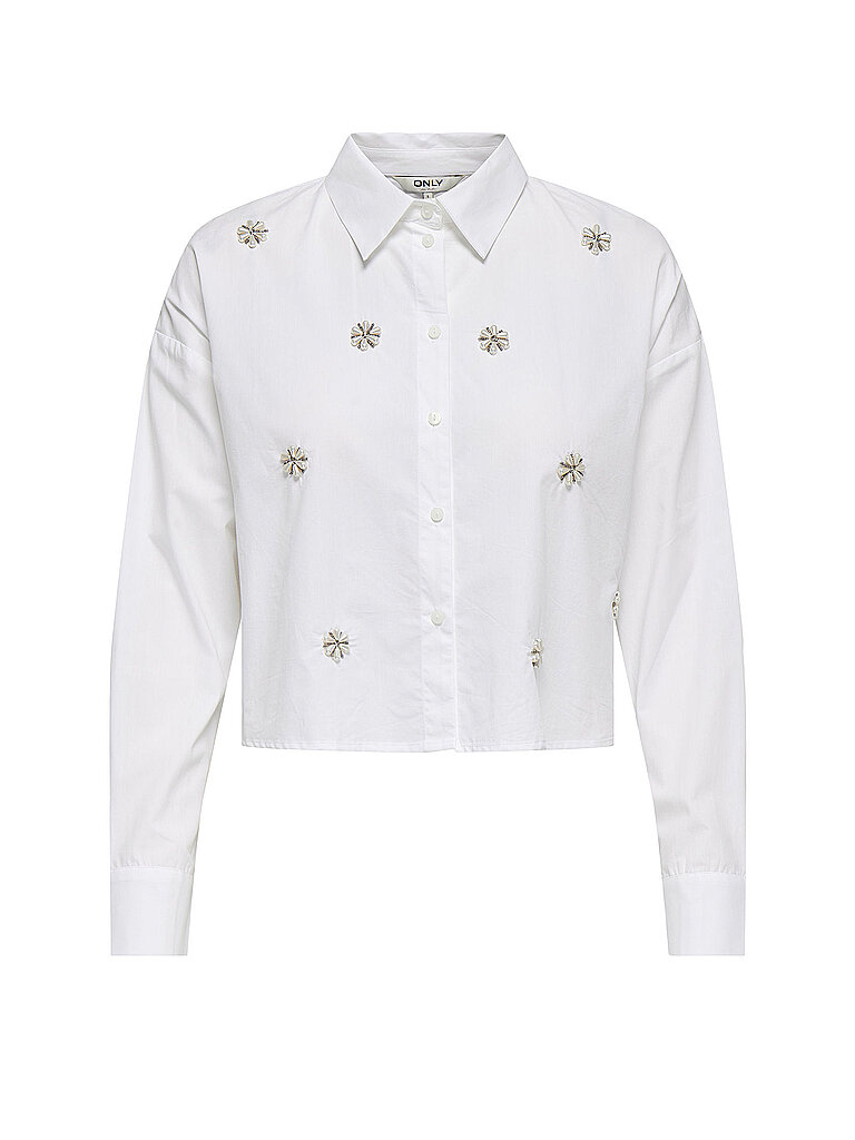ONLY Bluse ONLRITI  weiss | M