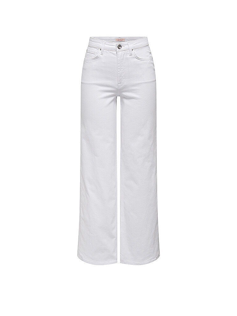 Jeans Wide Leg ONLMADISON weiss S/L32 damen
