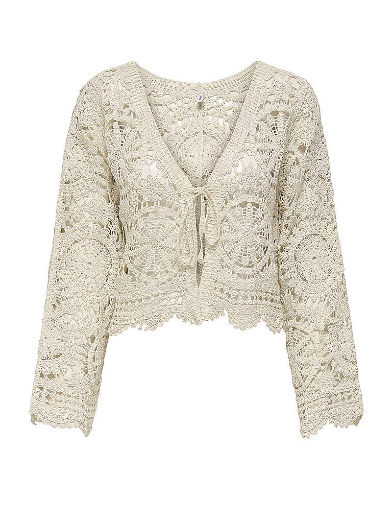 Cardigan ONLWATERLY beige L damen