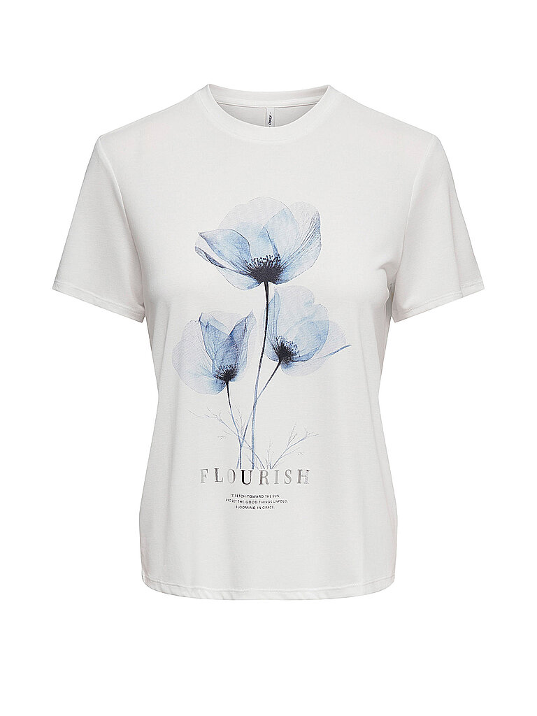 T-Shirt ONLFREE creme XS damen