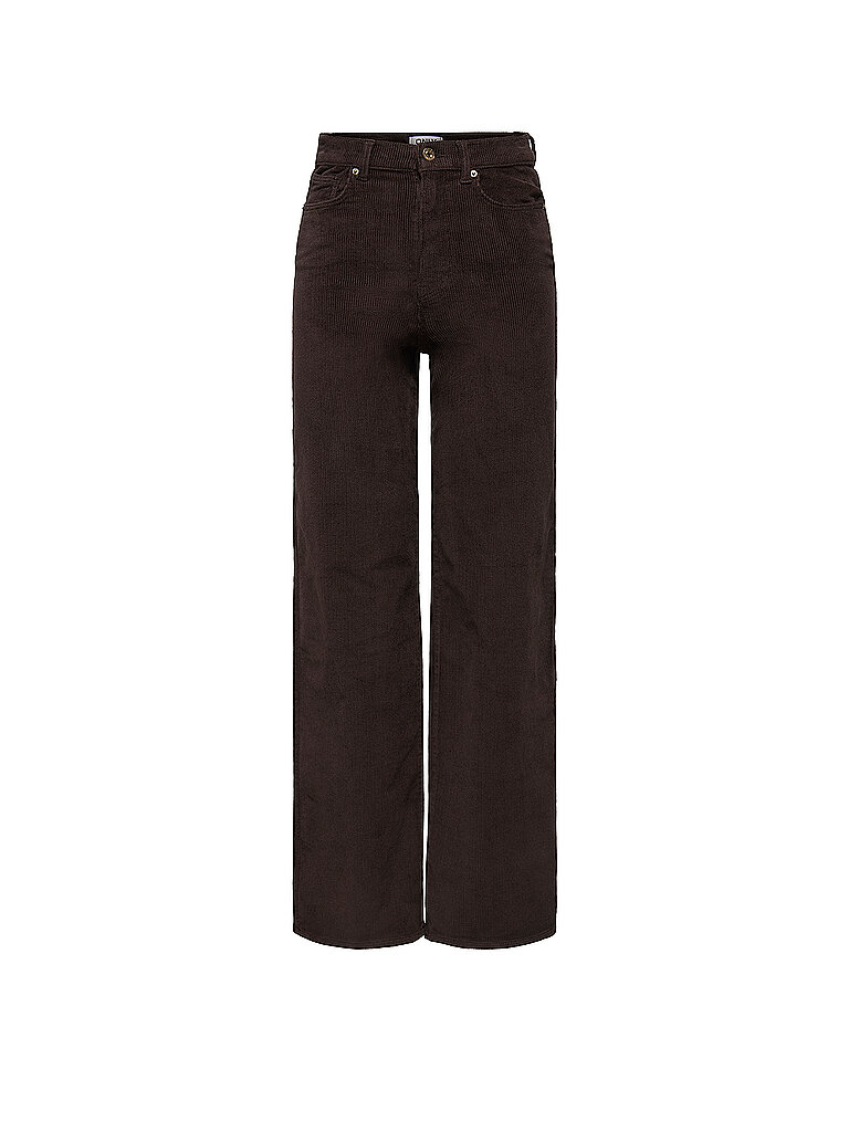 ONLY Cordhose Wide Leg ONLHOPE braun | 36/L32
