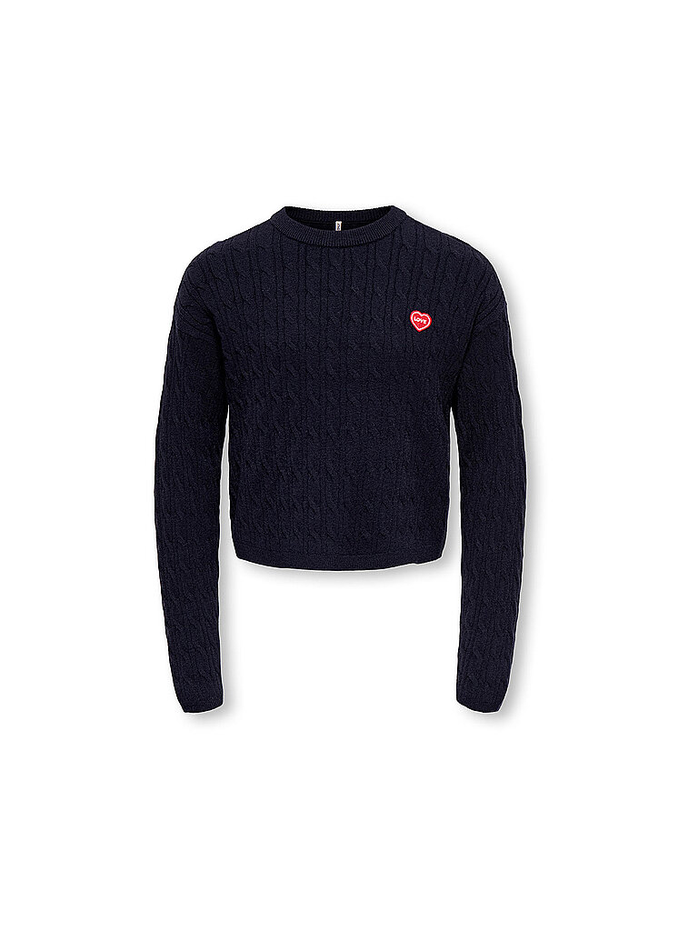 ONLY Mädchen Pullover KOGIBI  dunkelblau | 158-164