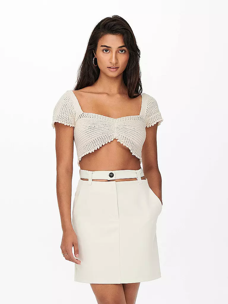 ONLY | Bluse Cropped Fit ONLSUMMER  | beige