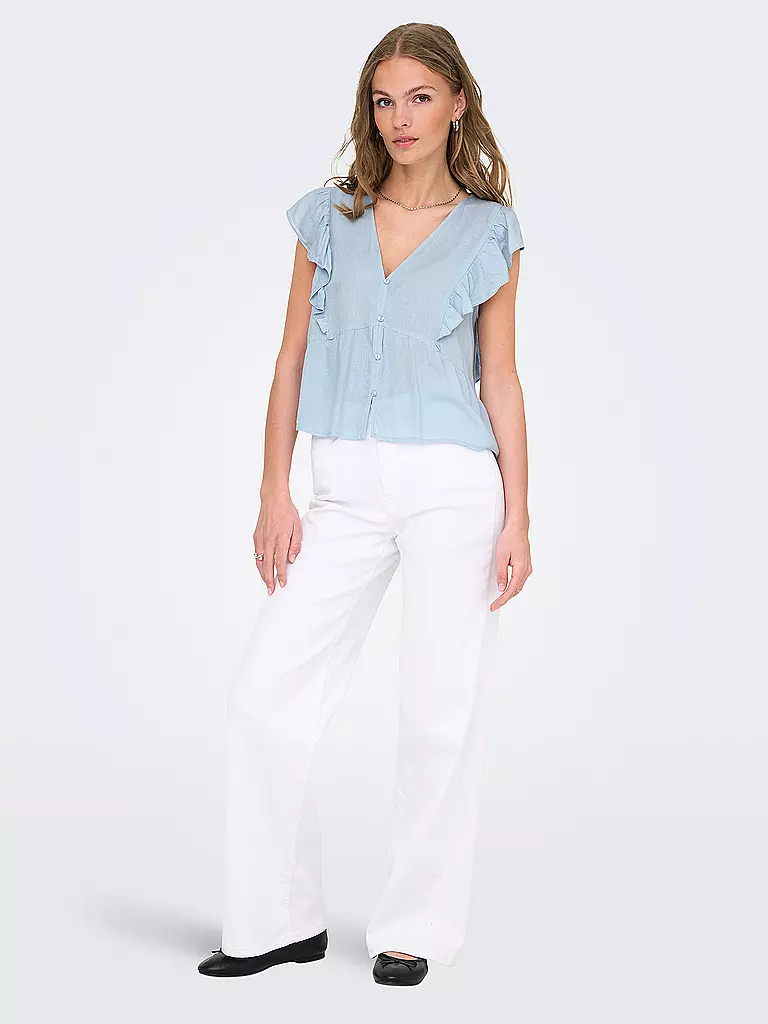 ONLY | Blusenshirt ONLRIAN | hellblau