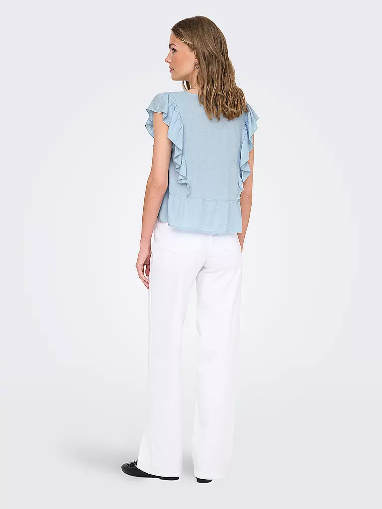 ONLY | Blusenshirt ONLRIAN | hellblau