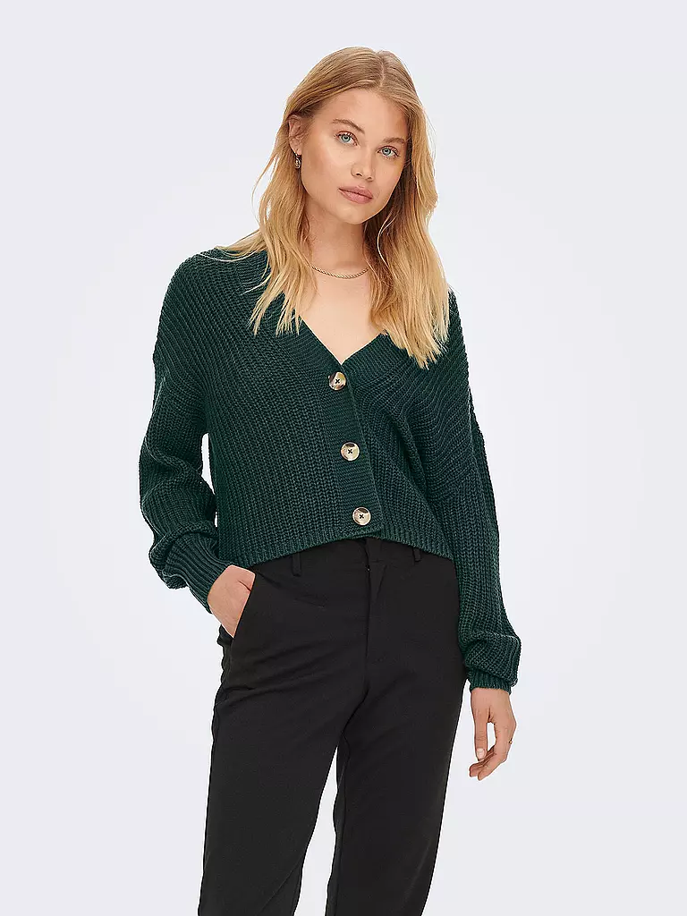 ONLY | Cardigan ONLCAROLSPRING | dunkelgrün