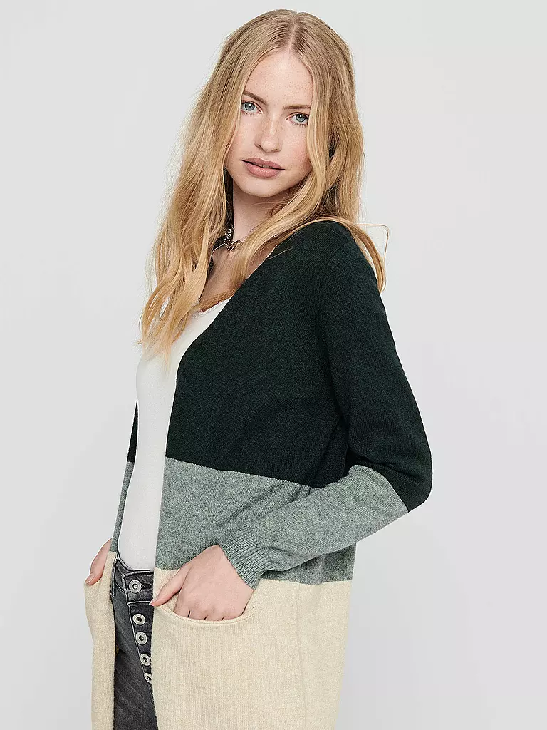 ONLY | Cardigan ONLQUEEN  | grün