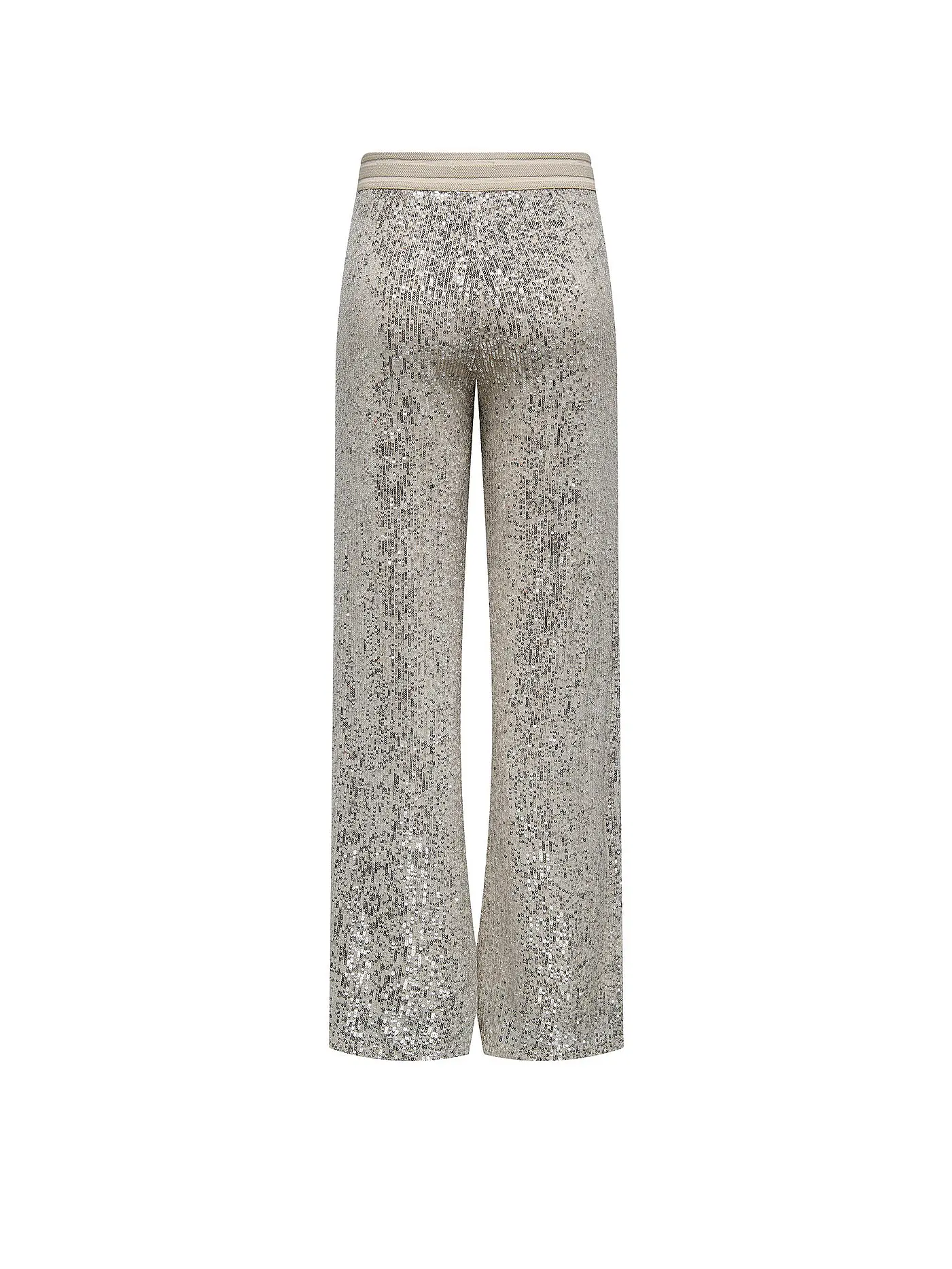 ONLY | High Waist Hose ONLFRANSA | silber