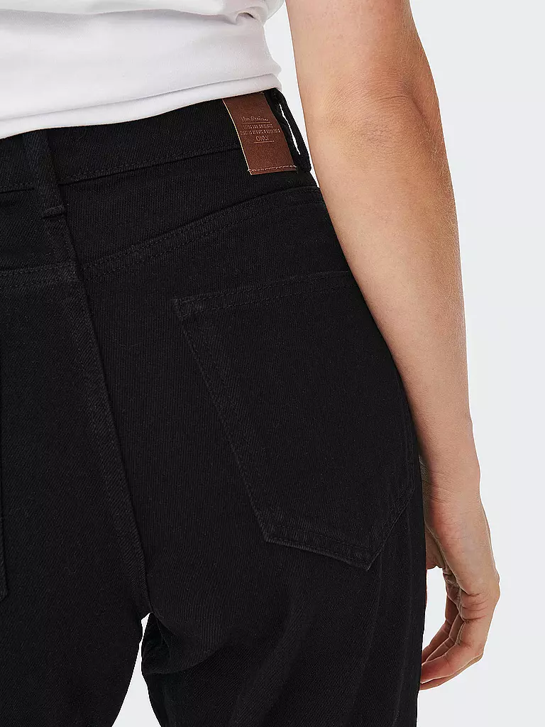 ONLY | Highwaist Jeans Mom Fit ONLJAGGER  | schwarz