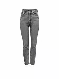 ONLY | Highwaist Jeans Straight Fit ONLEMILY | grau