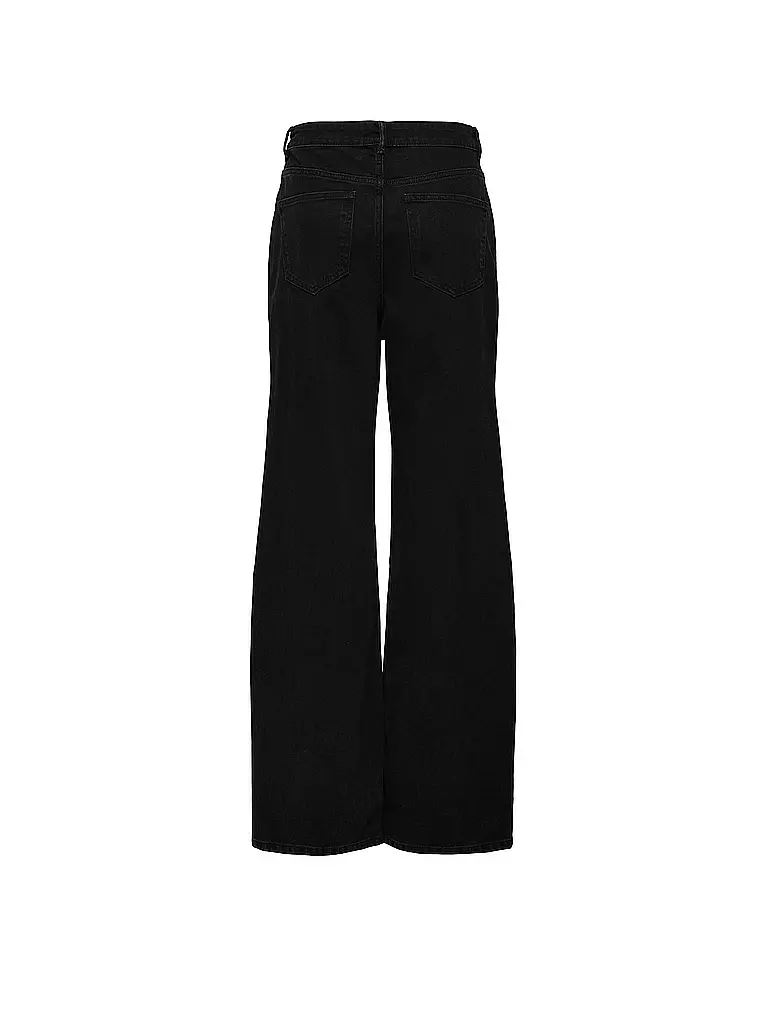 ONLY | Highwaist Jeans Wide Leg ONLCAMILLE  | schwarz